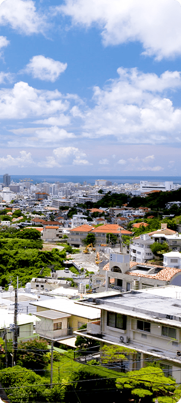 那覇市の街並み